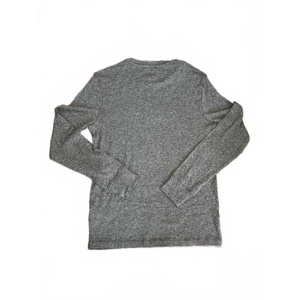 J.Crew Cashmere Blend Long Sleeve Tee - Men's Small, Gray